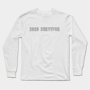 2020 Survivor - Year End Design Long Sleeve T-Shirt